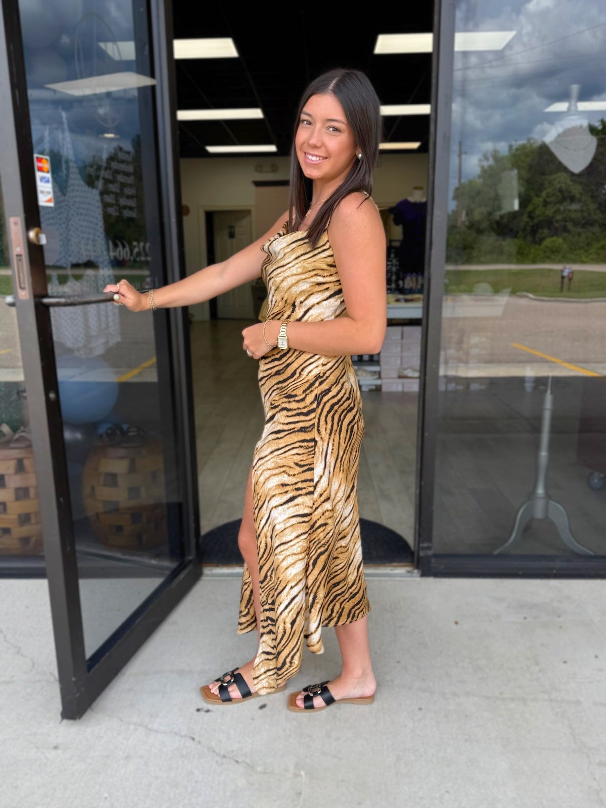 For the Love of Tiger Dress