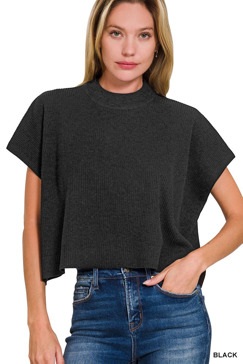 Cate Mock Neck Top