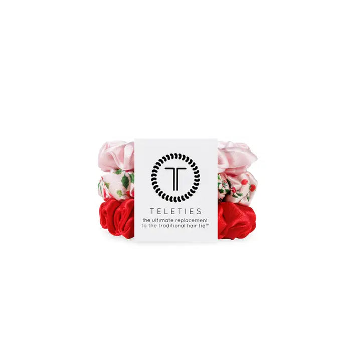 Merry Blushmas Hair Scrunchies