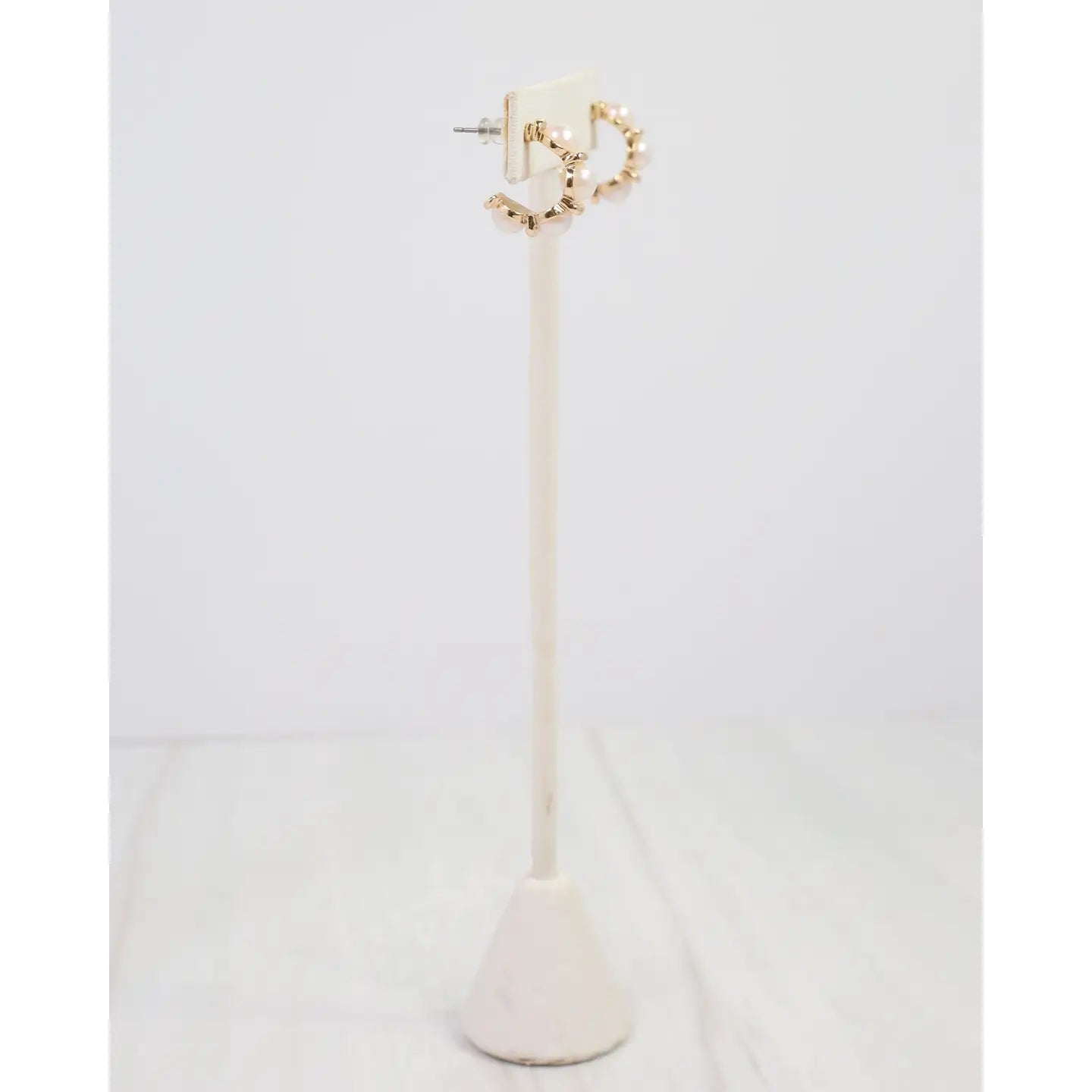 Brooking Pearl Hoops