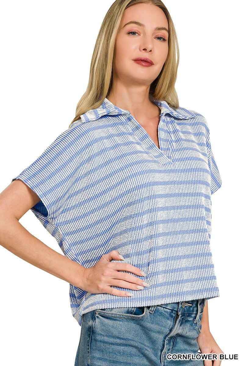 Olivia Striped Top