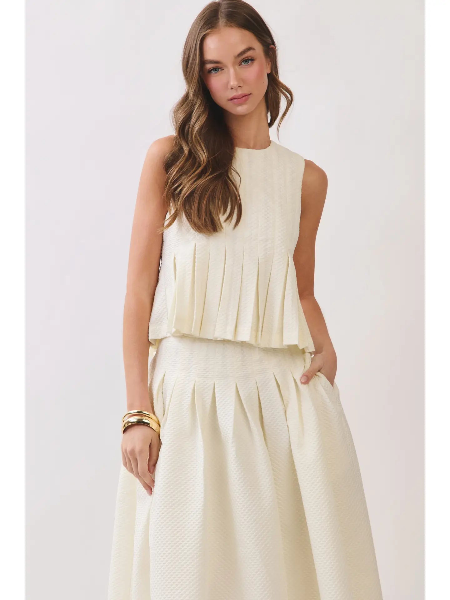 Oriana Peplum Blouse