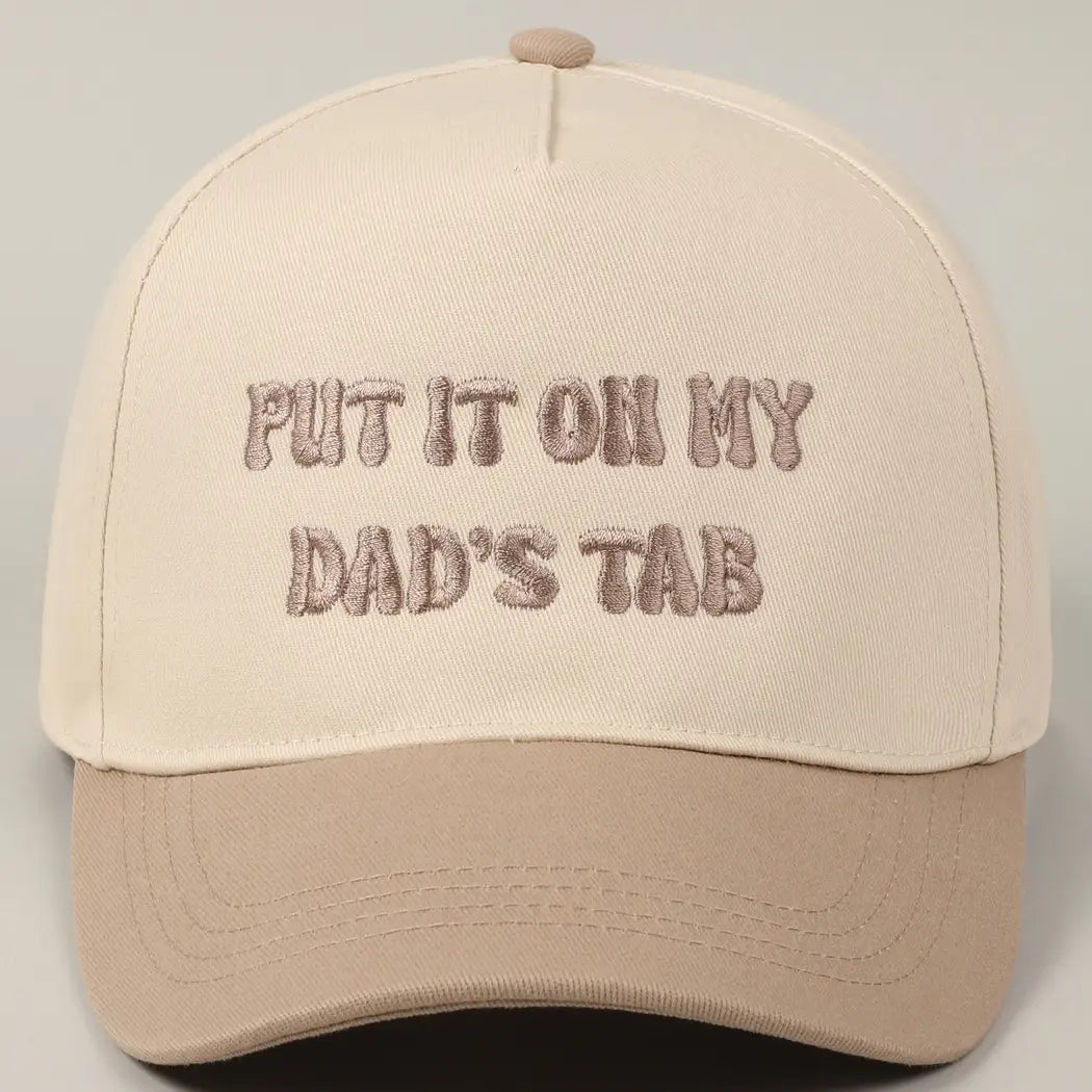 Put it on My Dad's Tab Trucker Hat