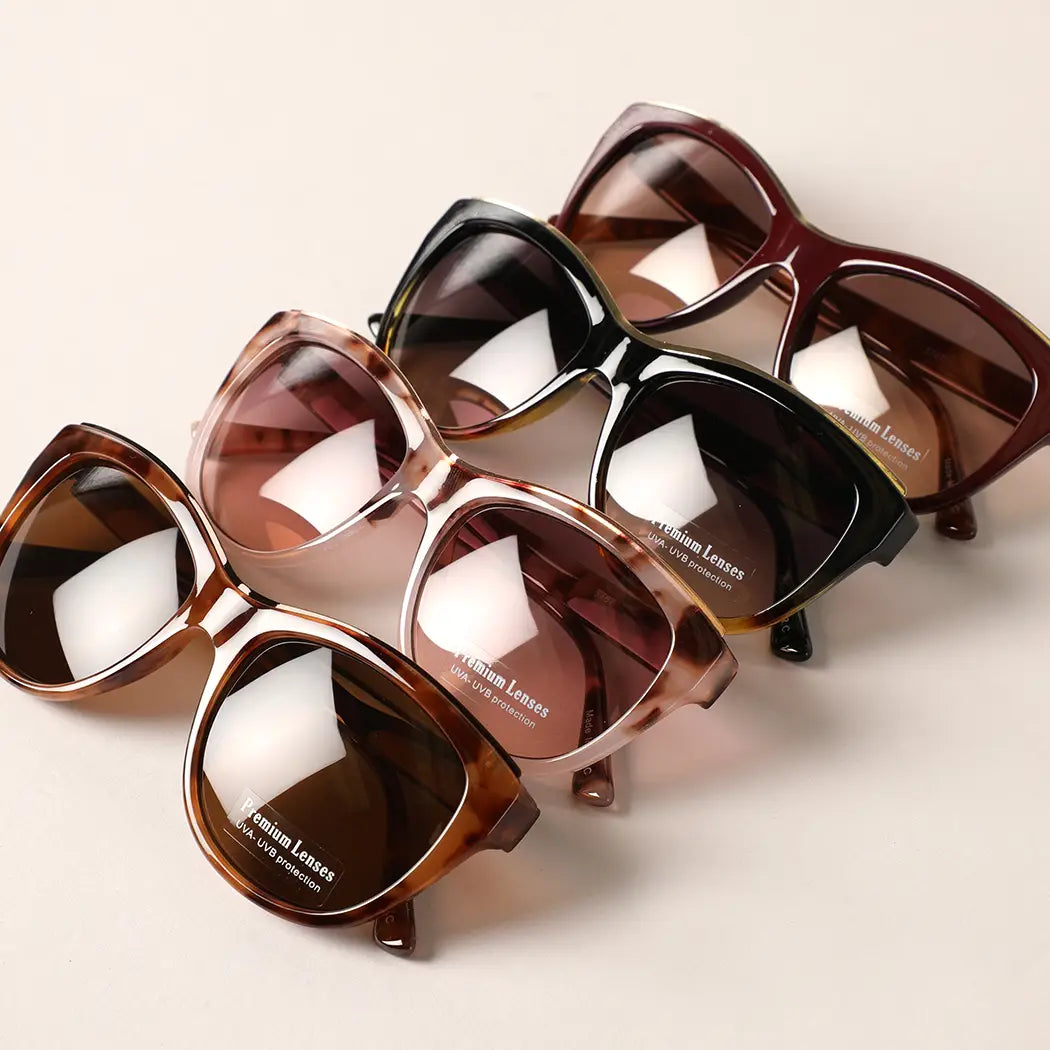 Golden Cat Eye Sunglasses