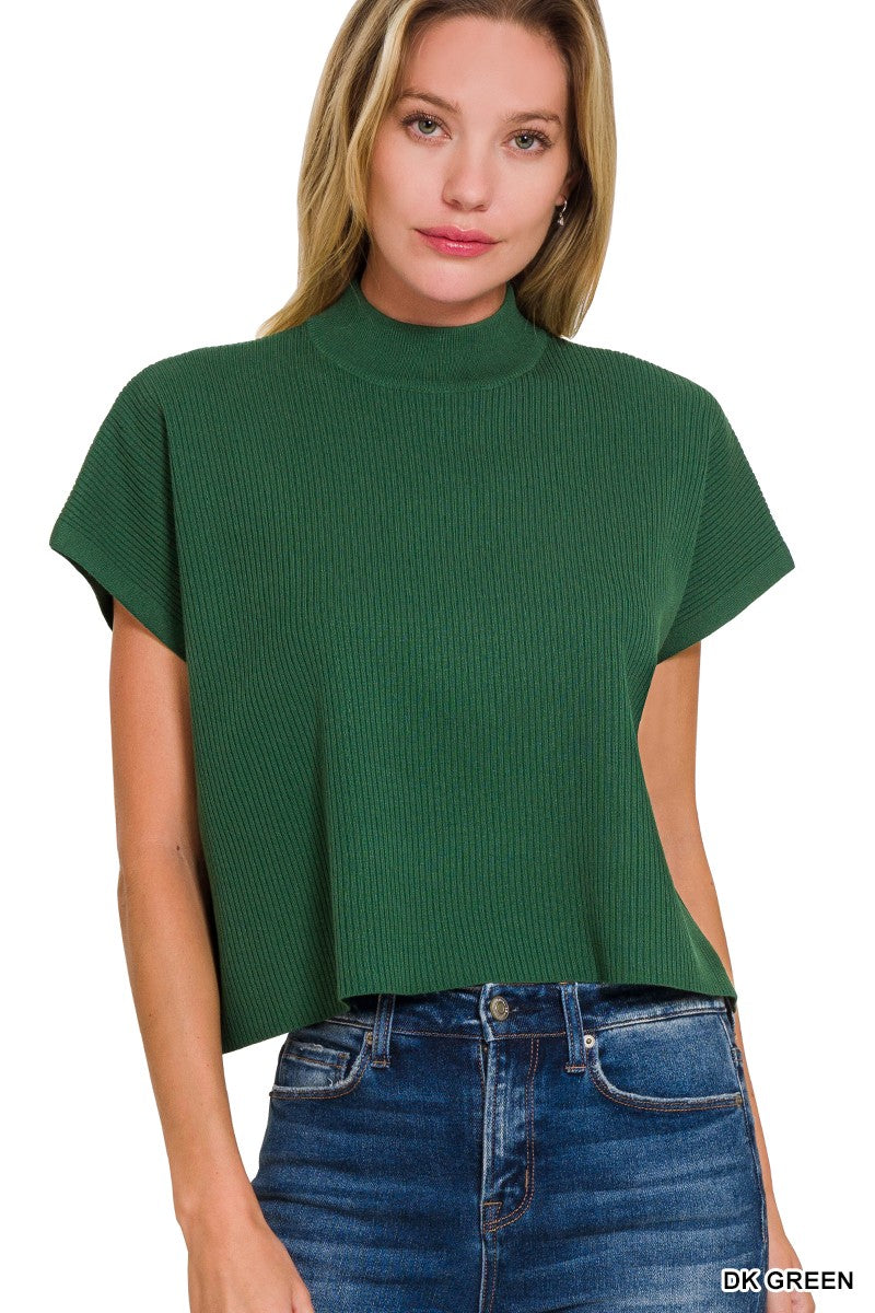 Cate Mock Neck Top