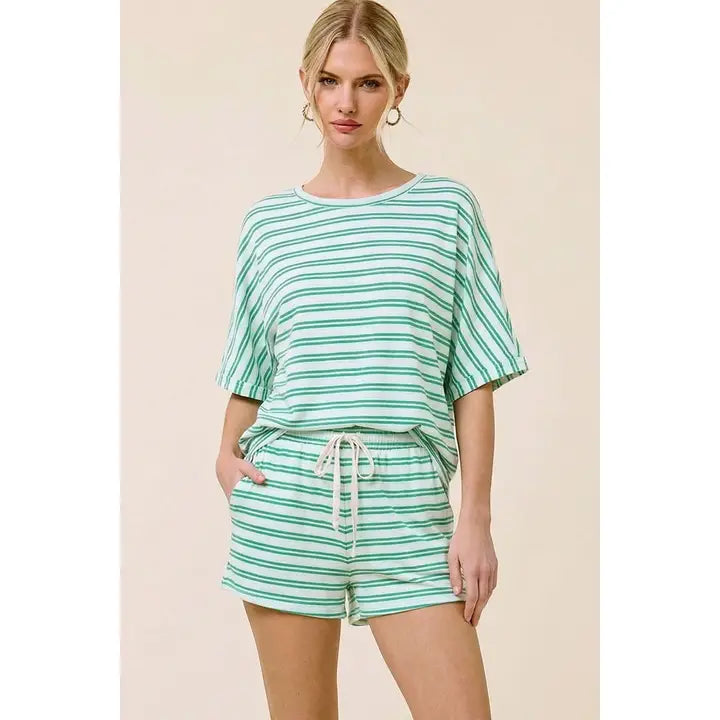 Ava Striped Set