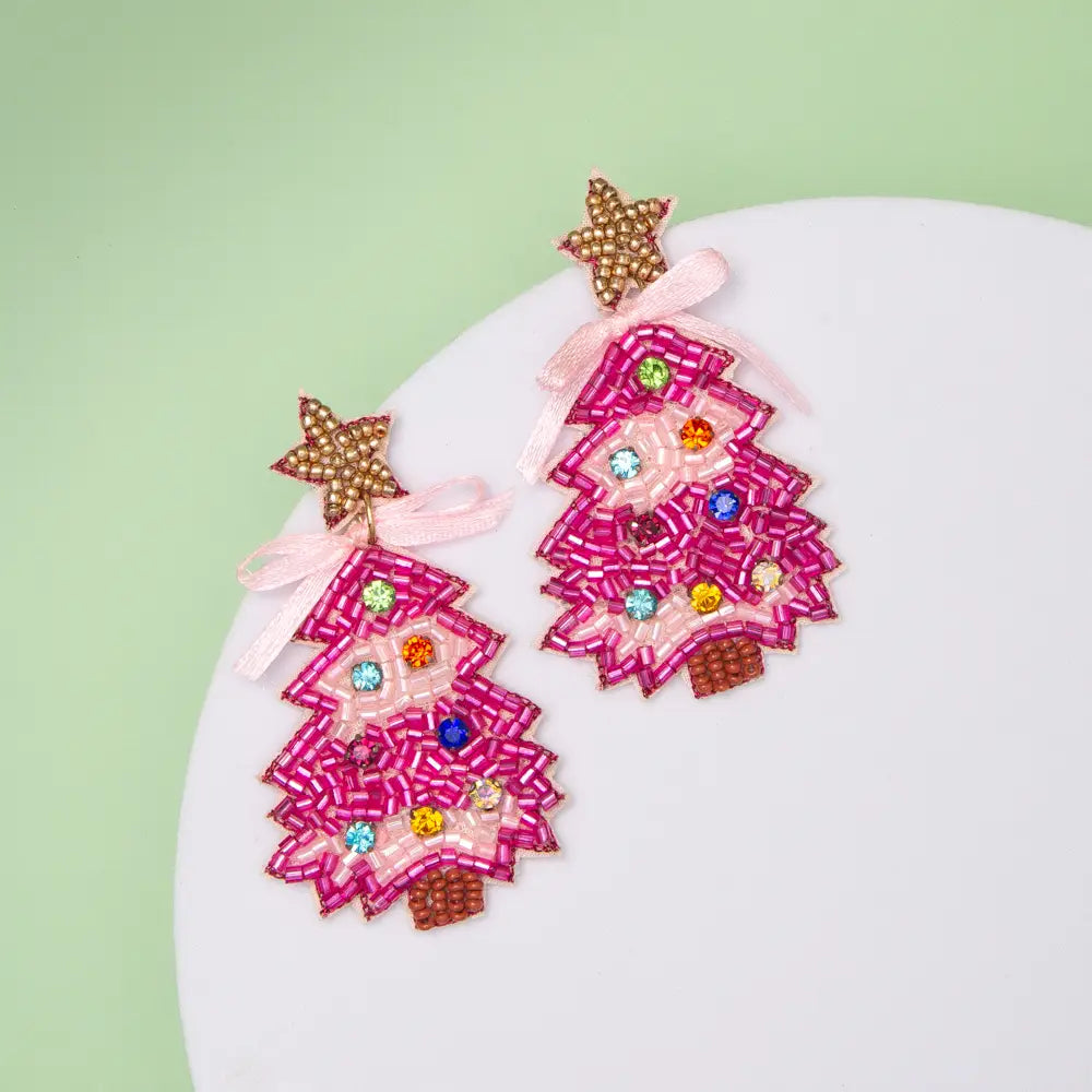 Sweetly Pink Earrings