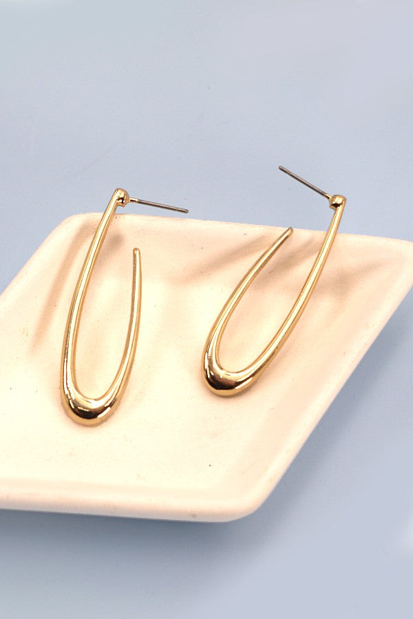 Golden Drop Earrings