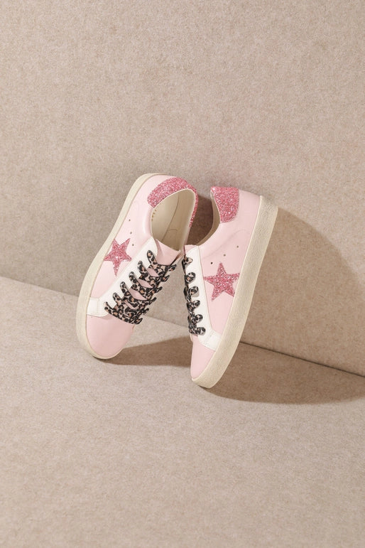 SIZE 9 - Skylar Pink Sneaker