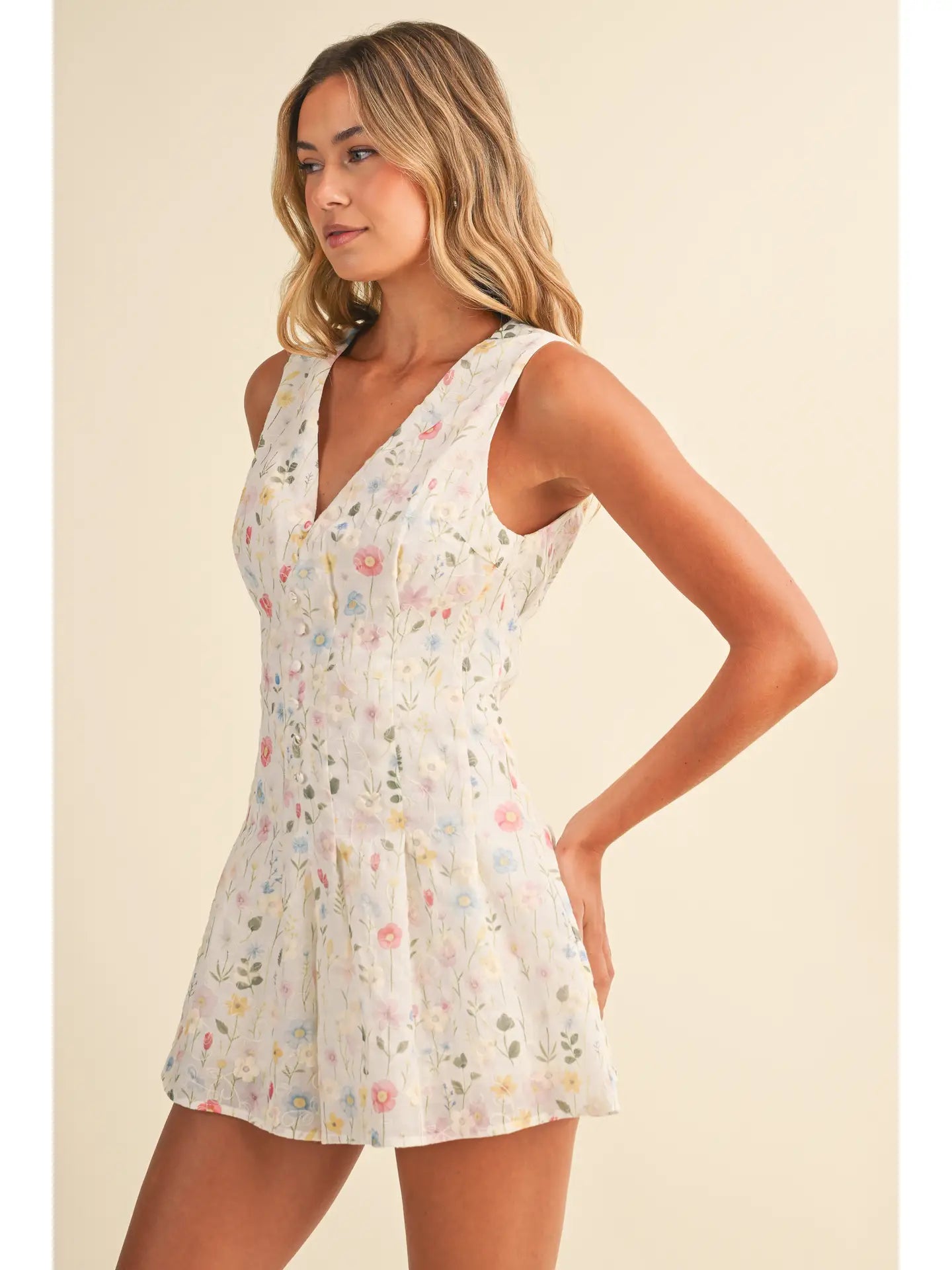 Naomi Floral Romper