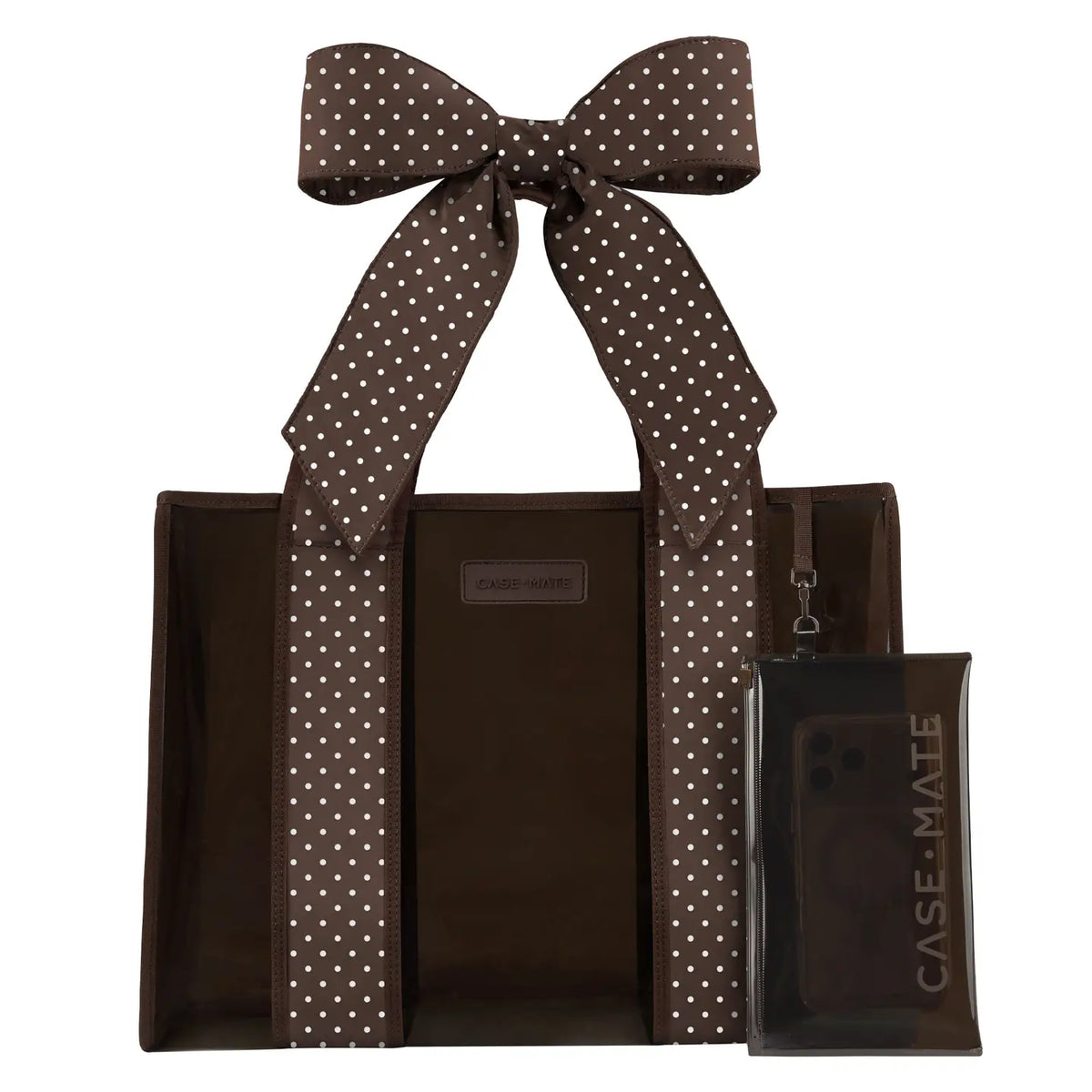 Polka Dot Jelly Bow Tote