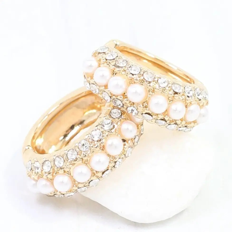 Ritz Pearl Hoops