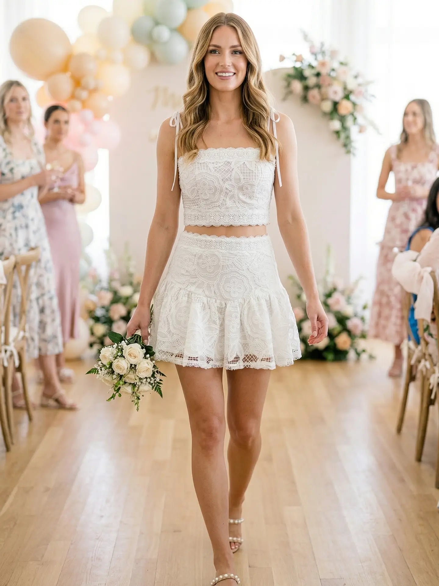 Ariella Embroidered Set