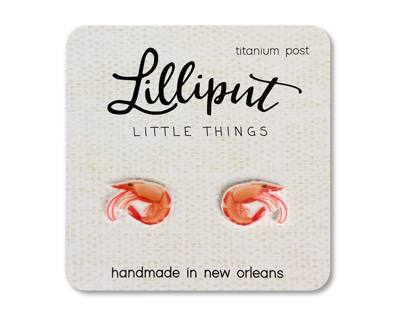 Lilliput Shrimp Earrings
