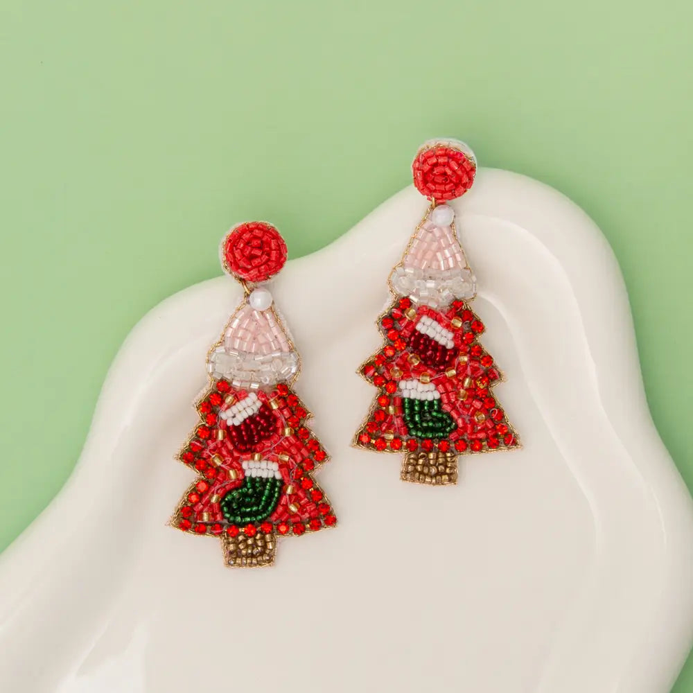Sweet Stocking Earrings