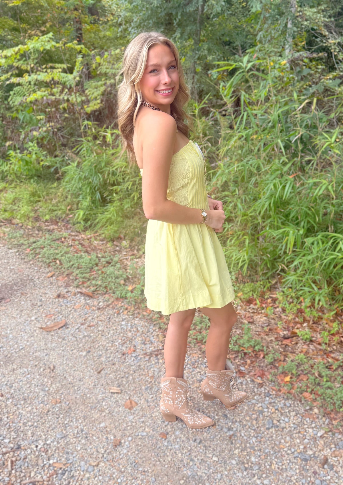 Nylah Pleated Dress