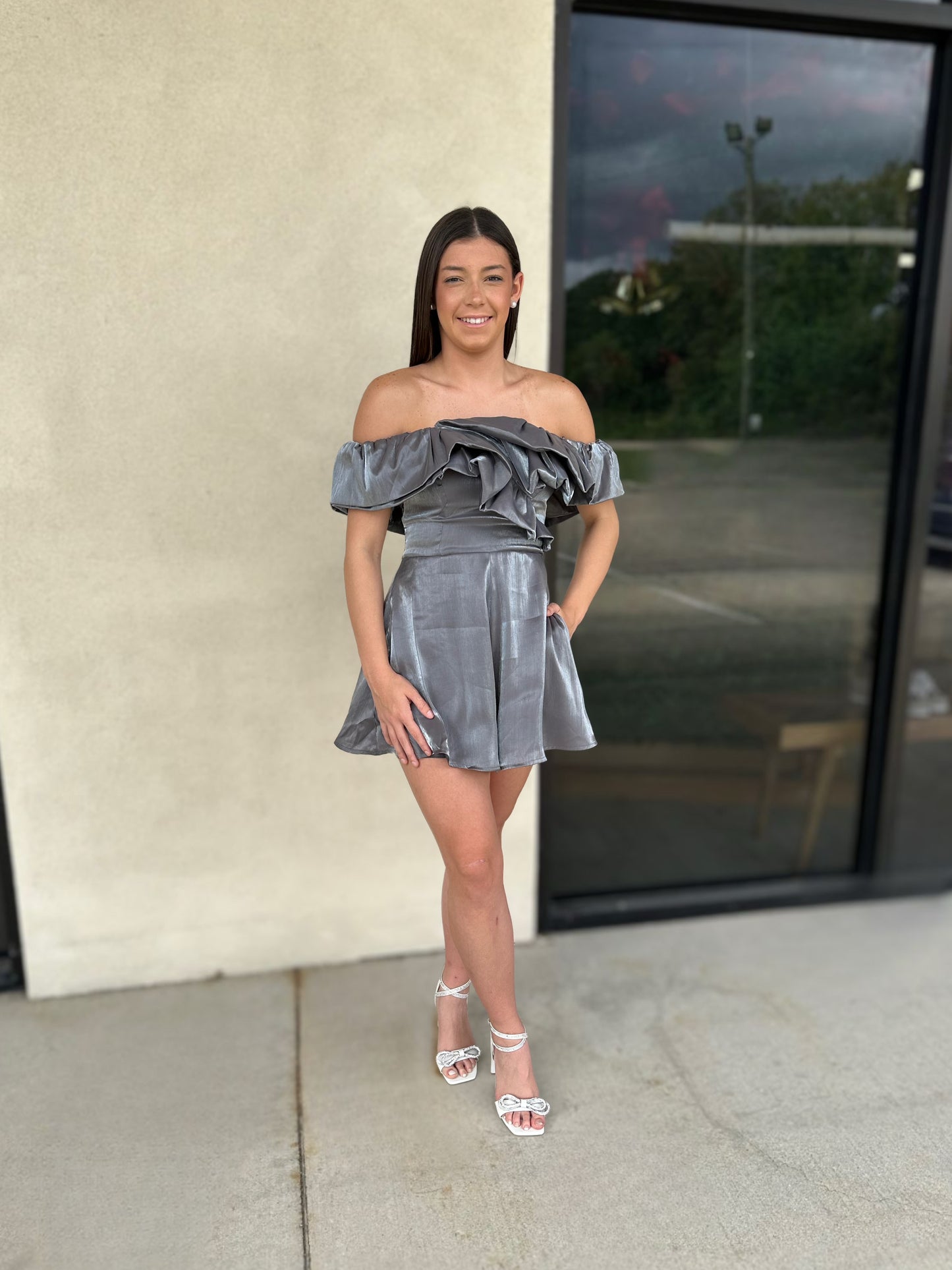 Tinsel Shimmer Romper