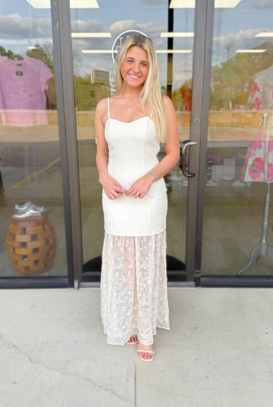 Sweetly Split Dress