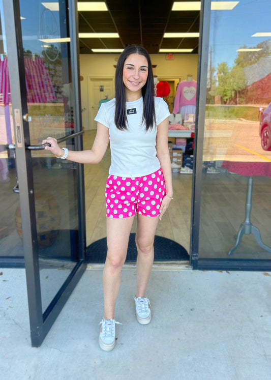 LULU MAC Polka Dot Shorts