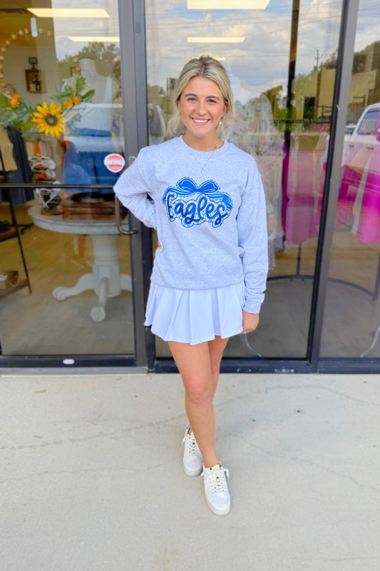 Floral Eagles Sweatshirt Adult