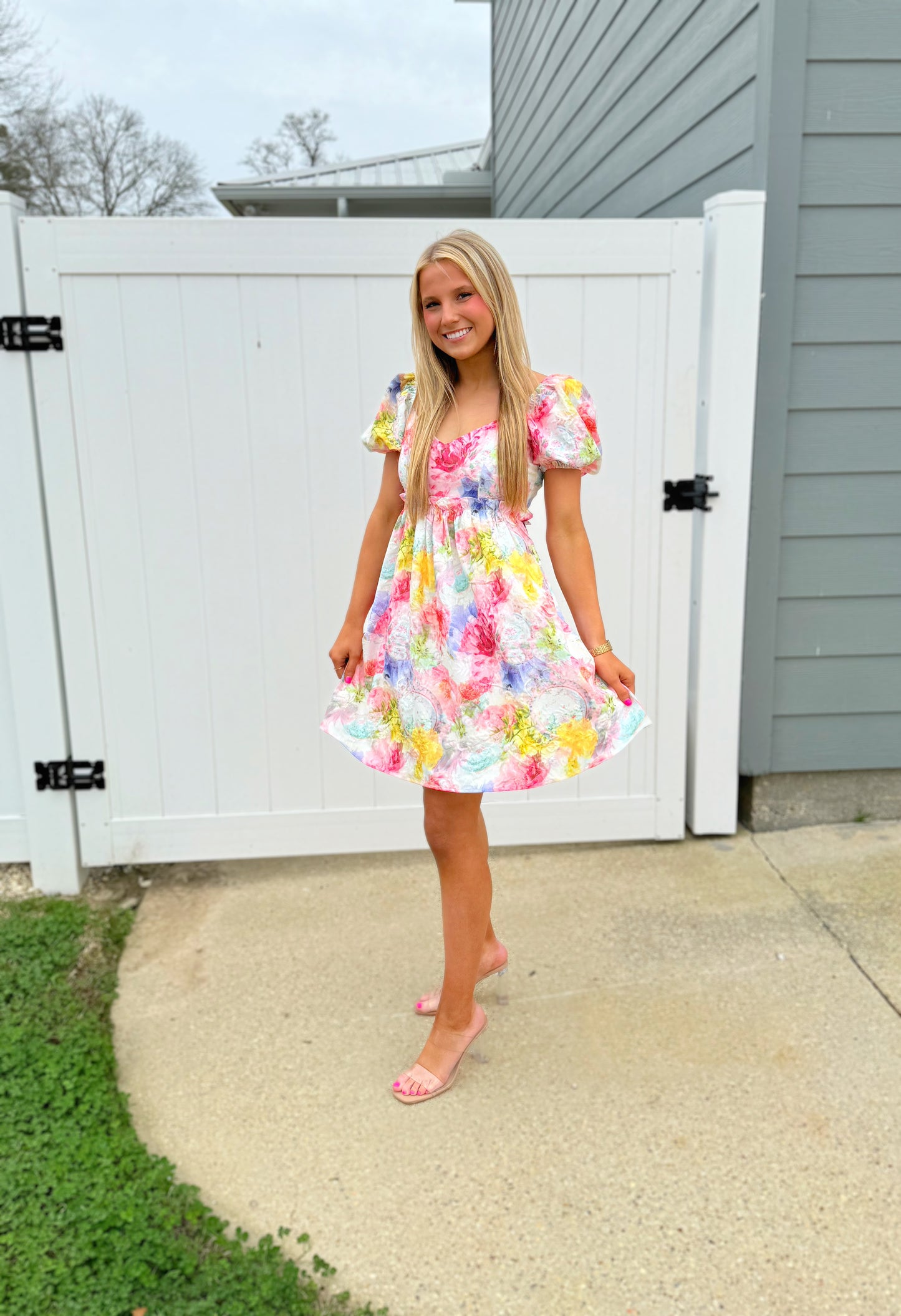 Multi Floral Dress