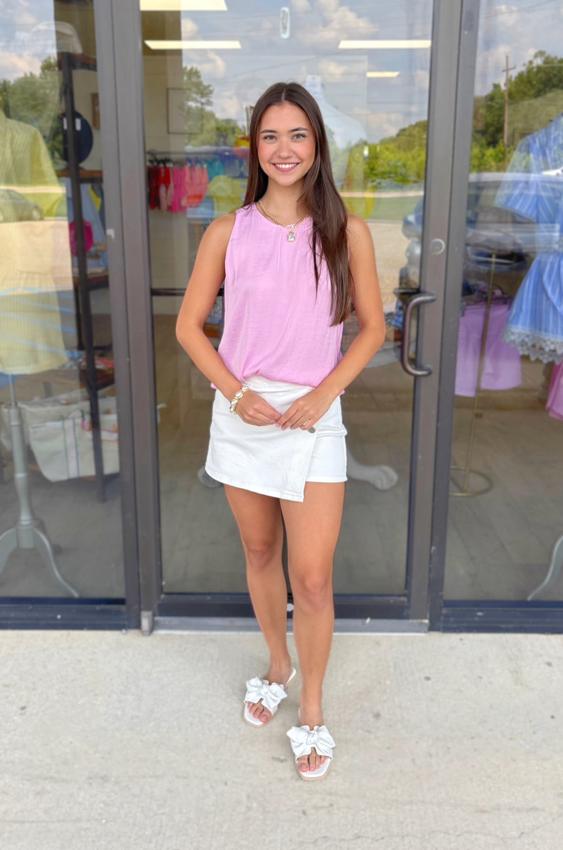 Luna Sleeveless Blouse