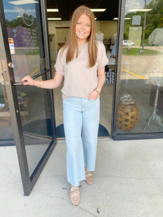 Two Taupe Top