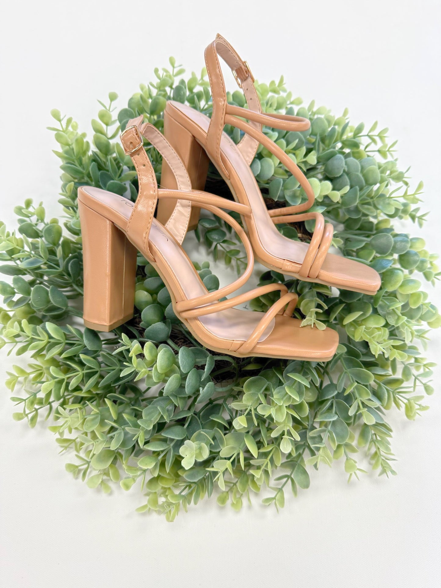 Top Moda Celeste Heel in Nude