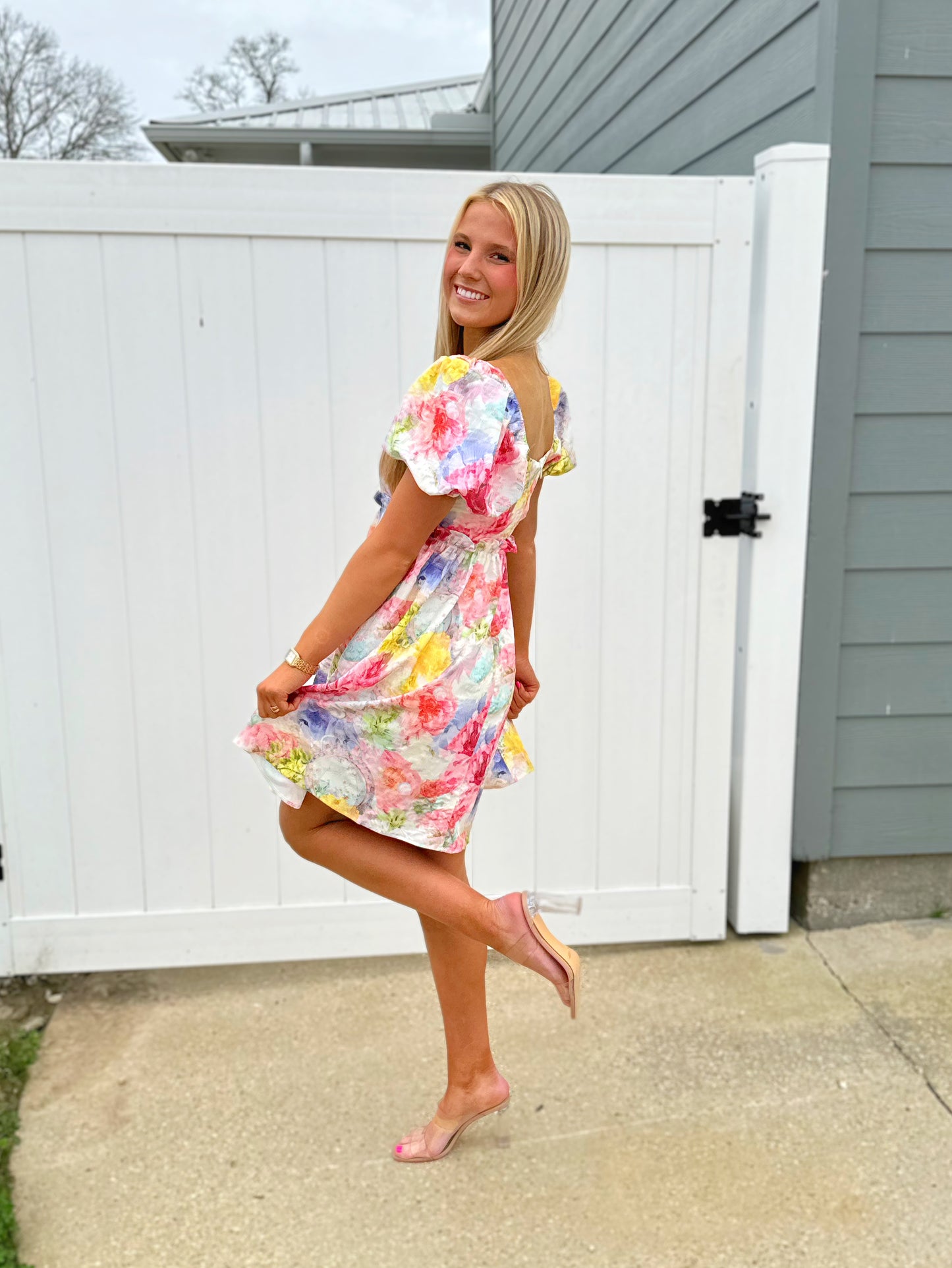 Multi Floral Dress