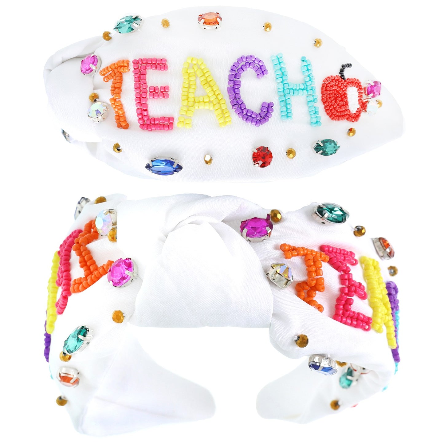 Vibrant White Teach Headband