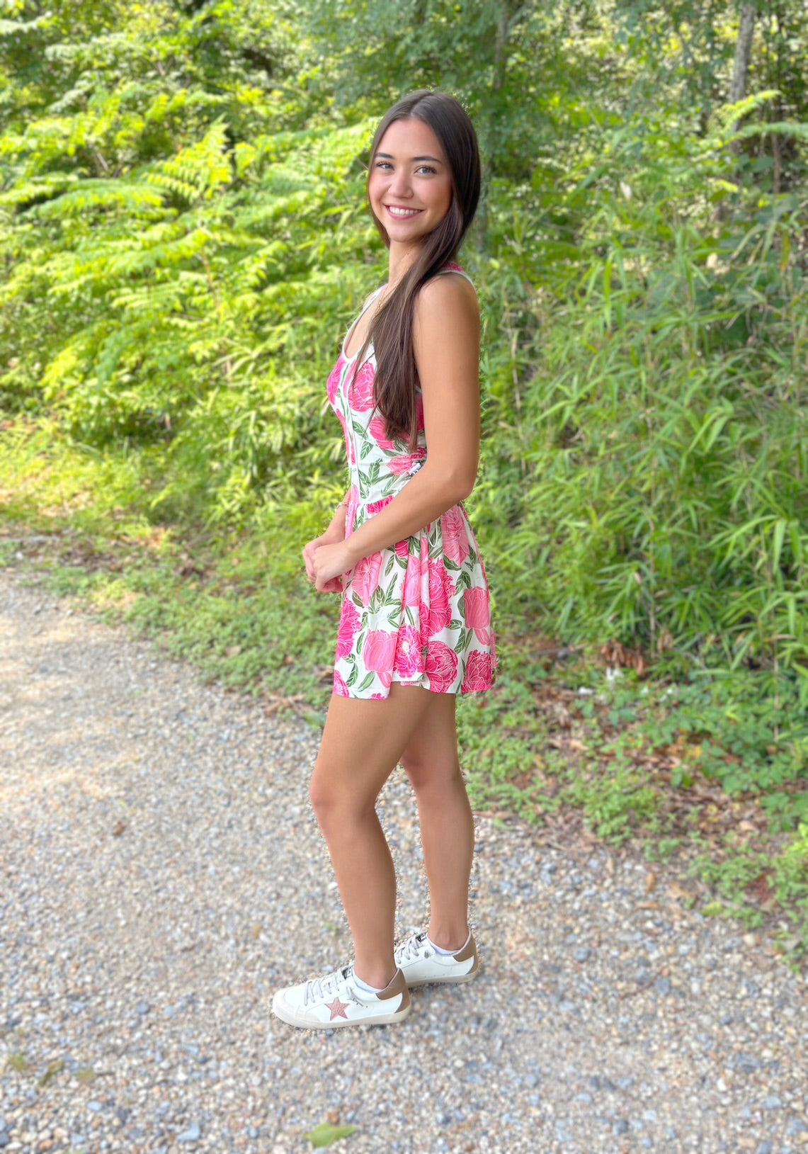 Fit & Floral Athletic Dress