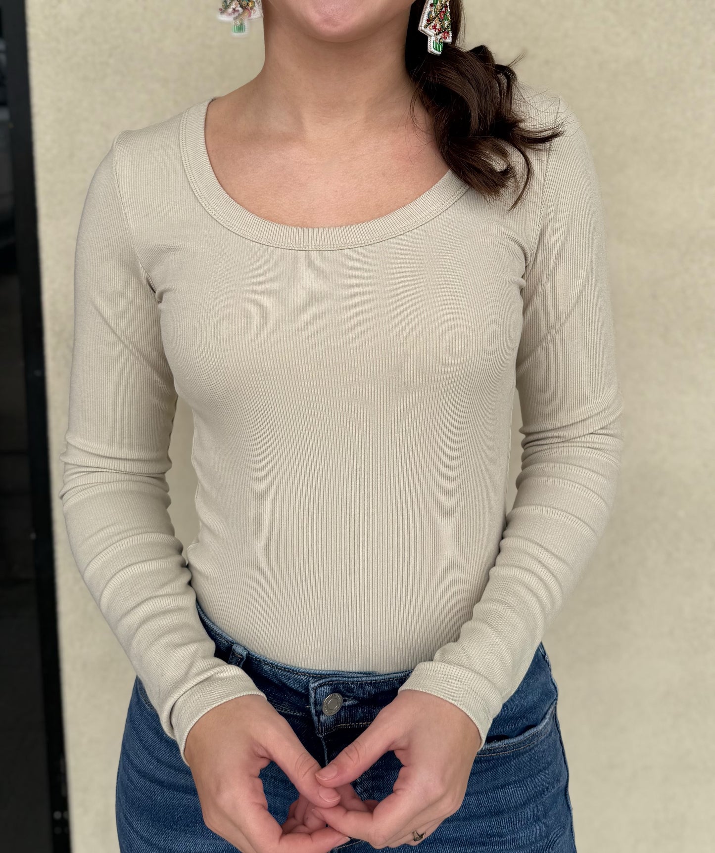 Riley Essential Slim Fit Top
