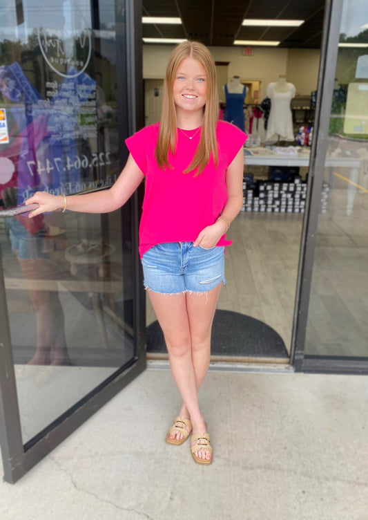 LARGE - Totally Fuchsia Top