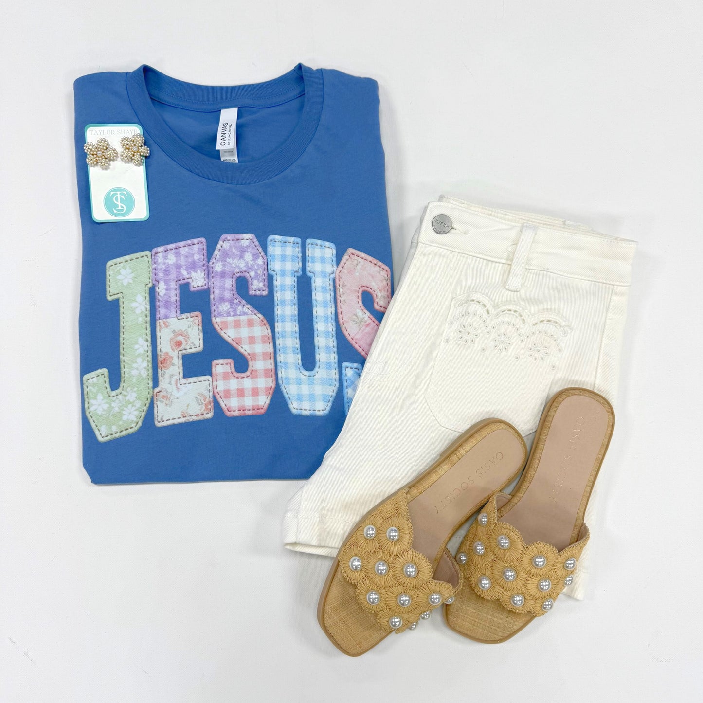 Jesus Patchwork Tee