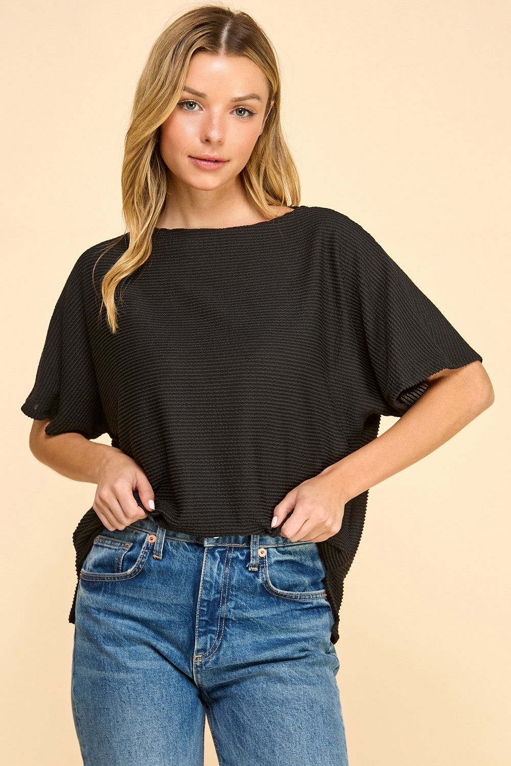 Cora Ribbed Top