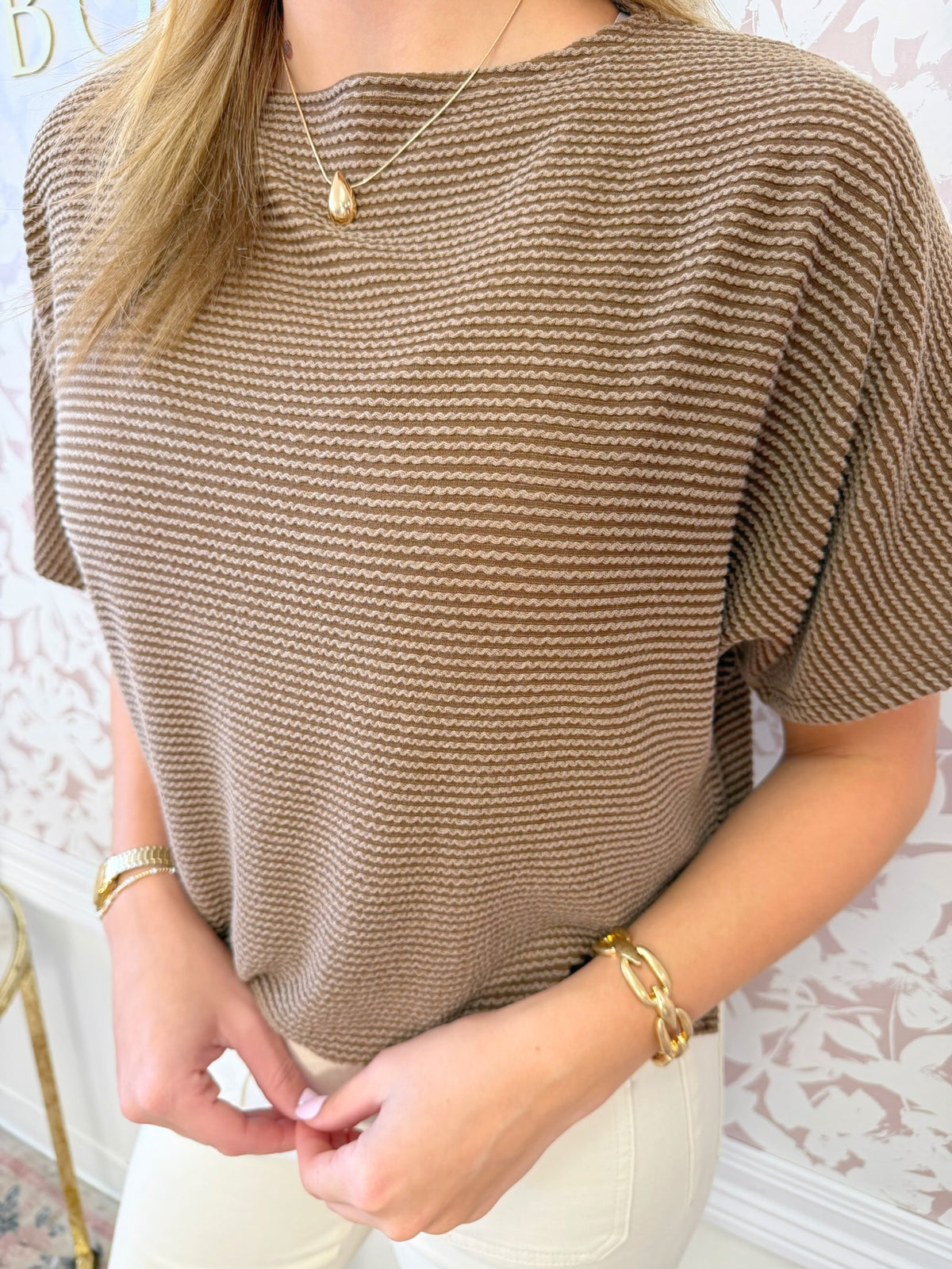 Cora Ribbed Top