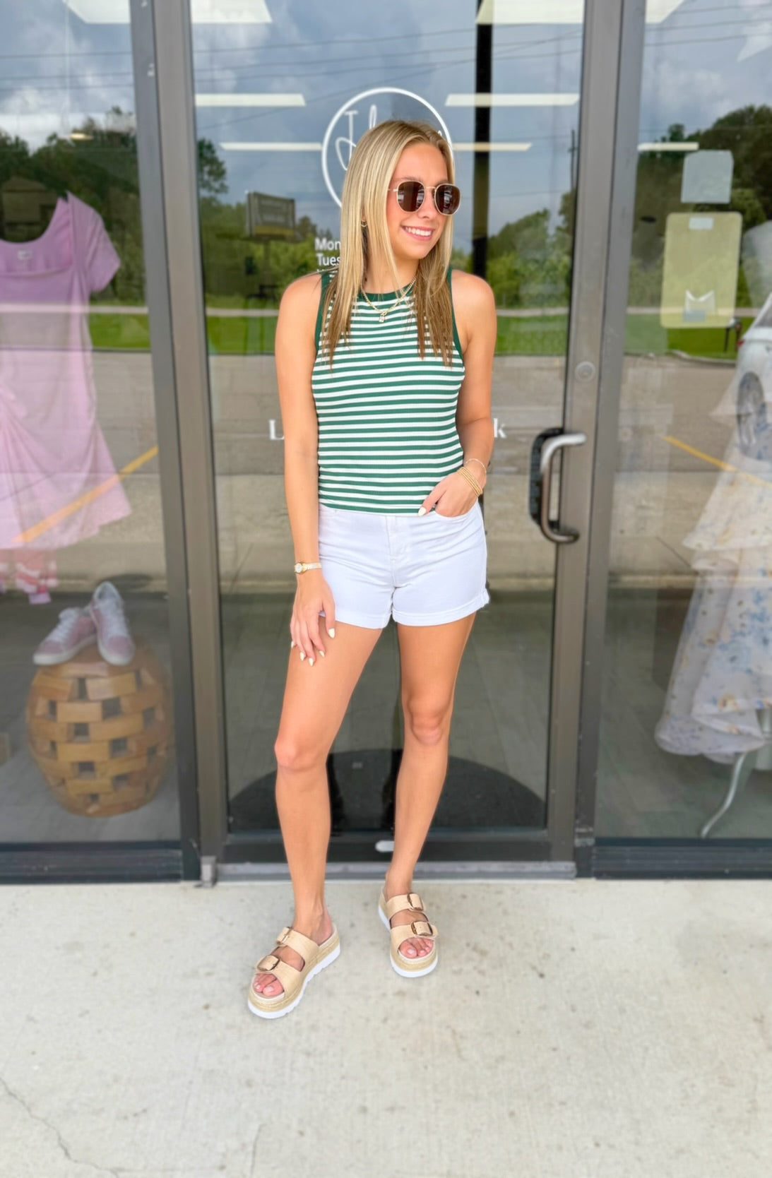 Ciel Striped Top