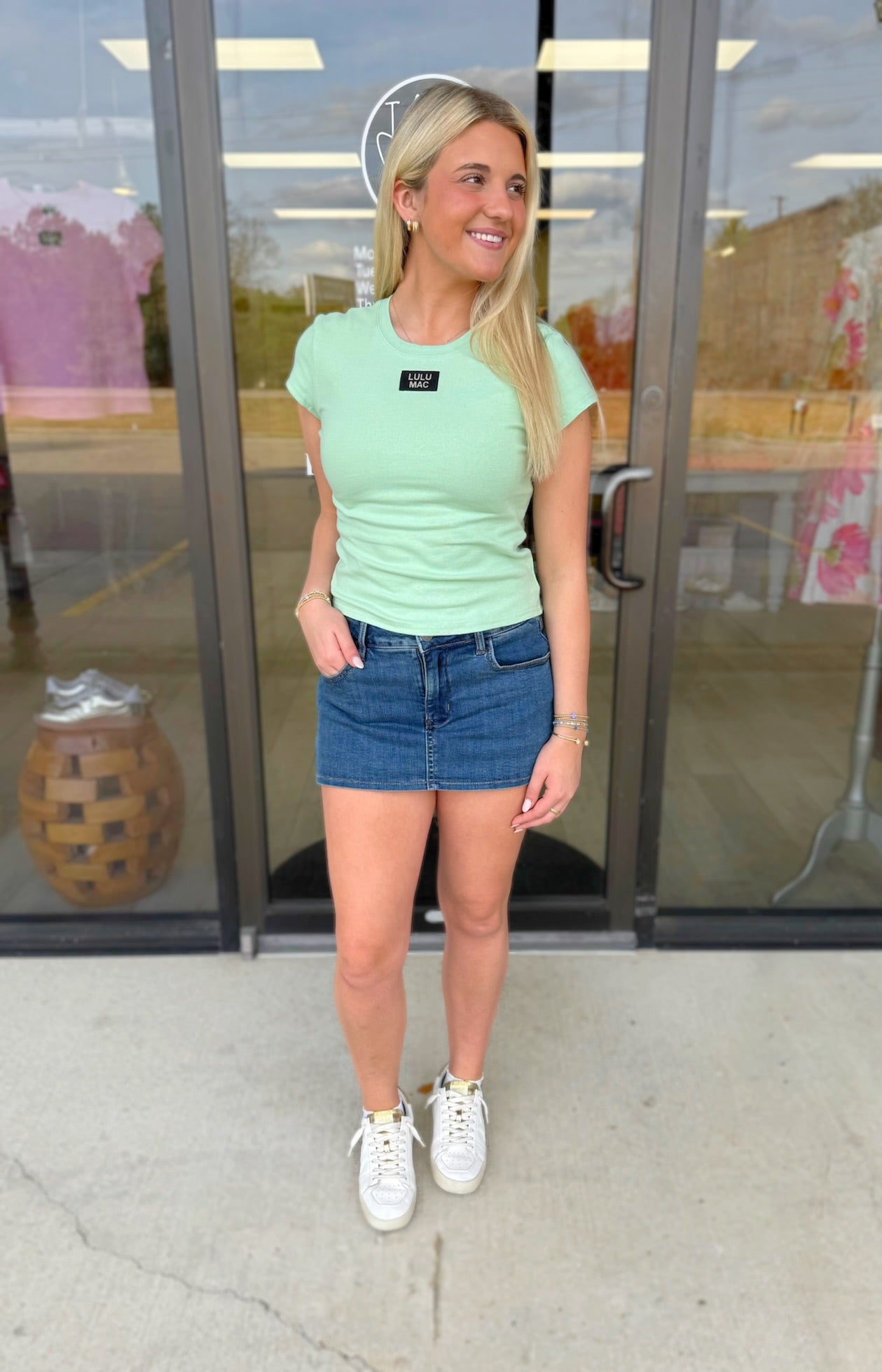 LULU MAC Babydoll Top