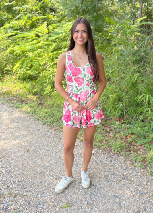 Fit & Floral Athletic Dress