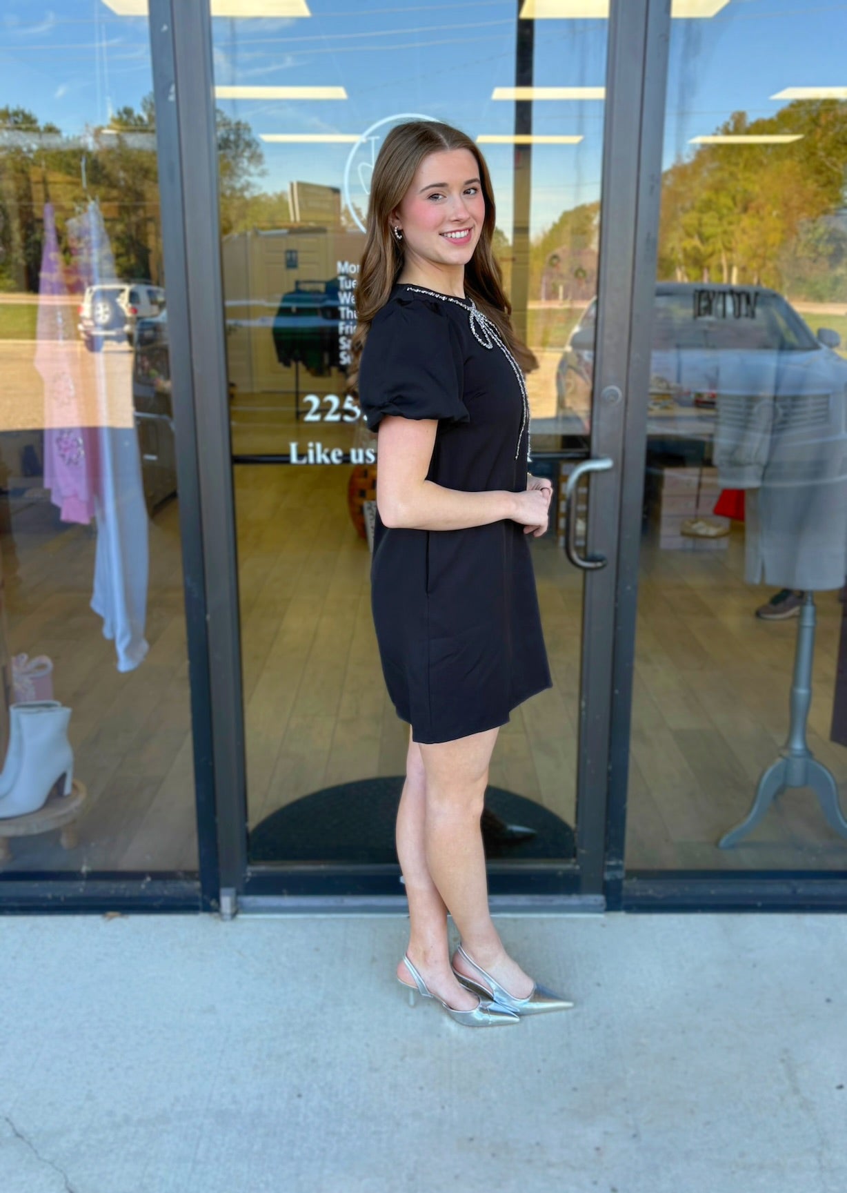 LARGE - World Class Mini Dress