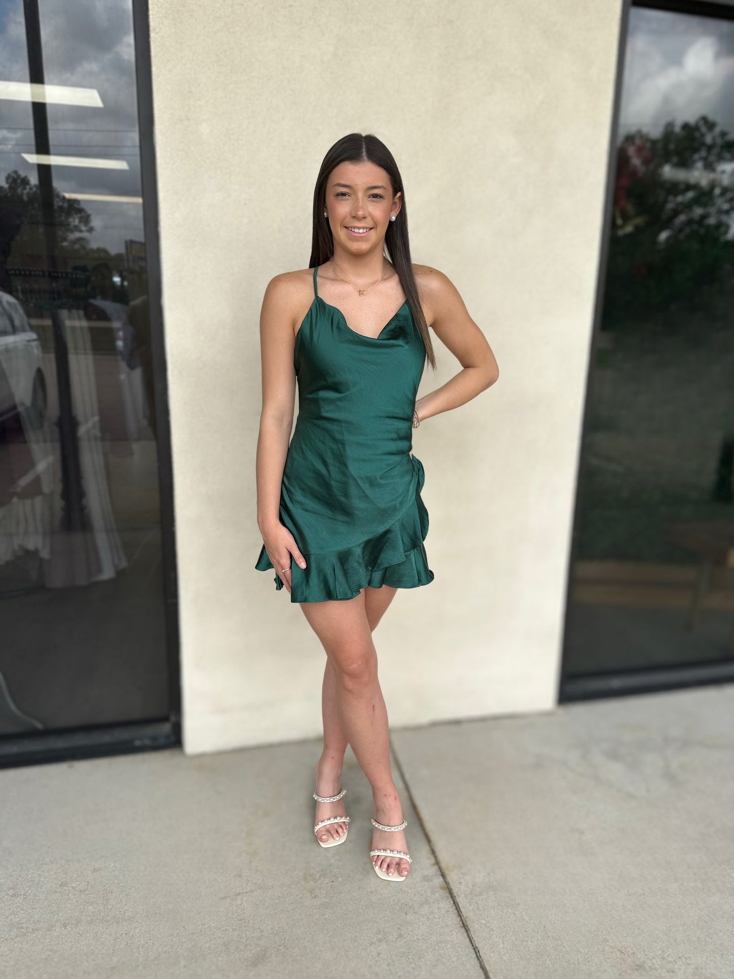 Elphaba Satin Romper