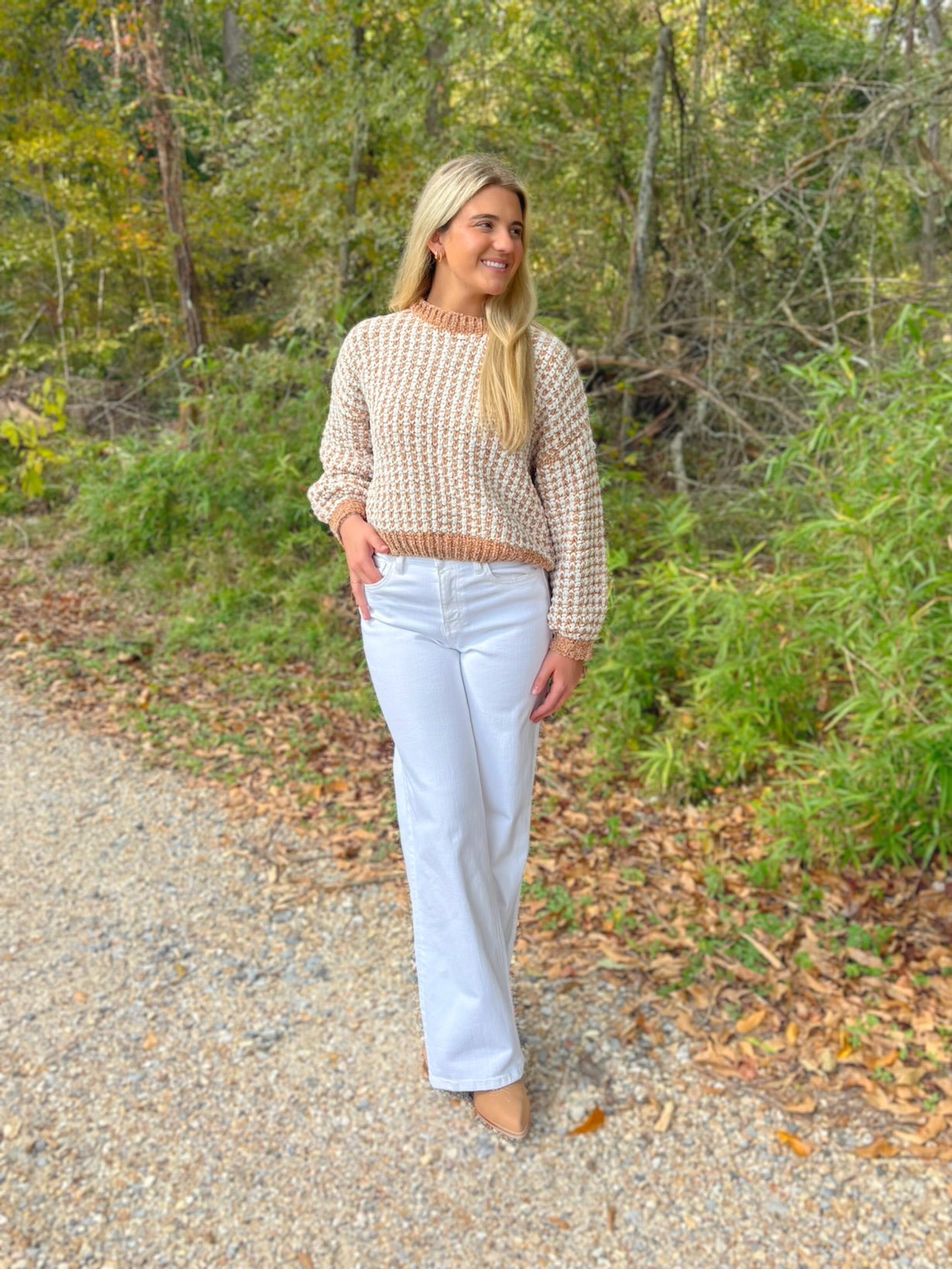 Cozy in Chenille Sweater