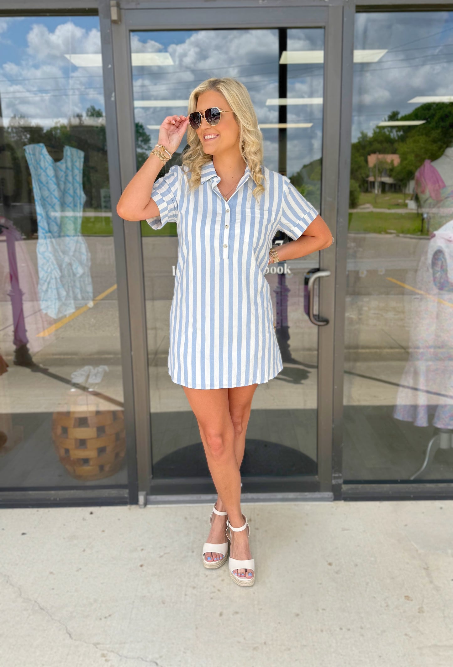 Sydney Striped Dress