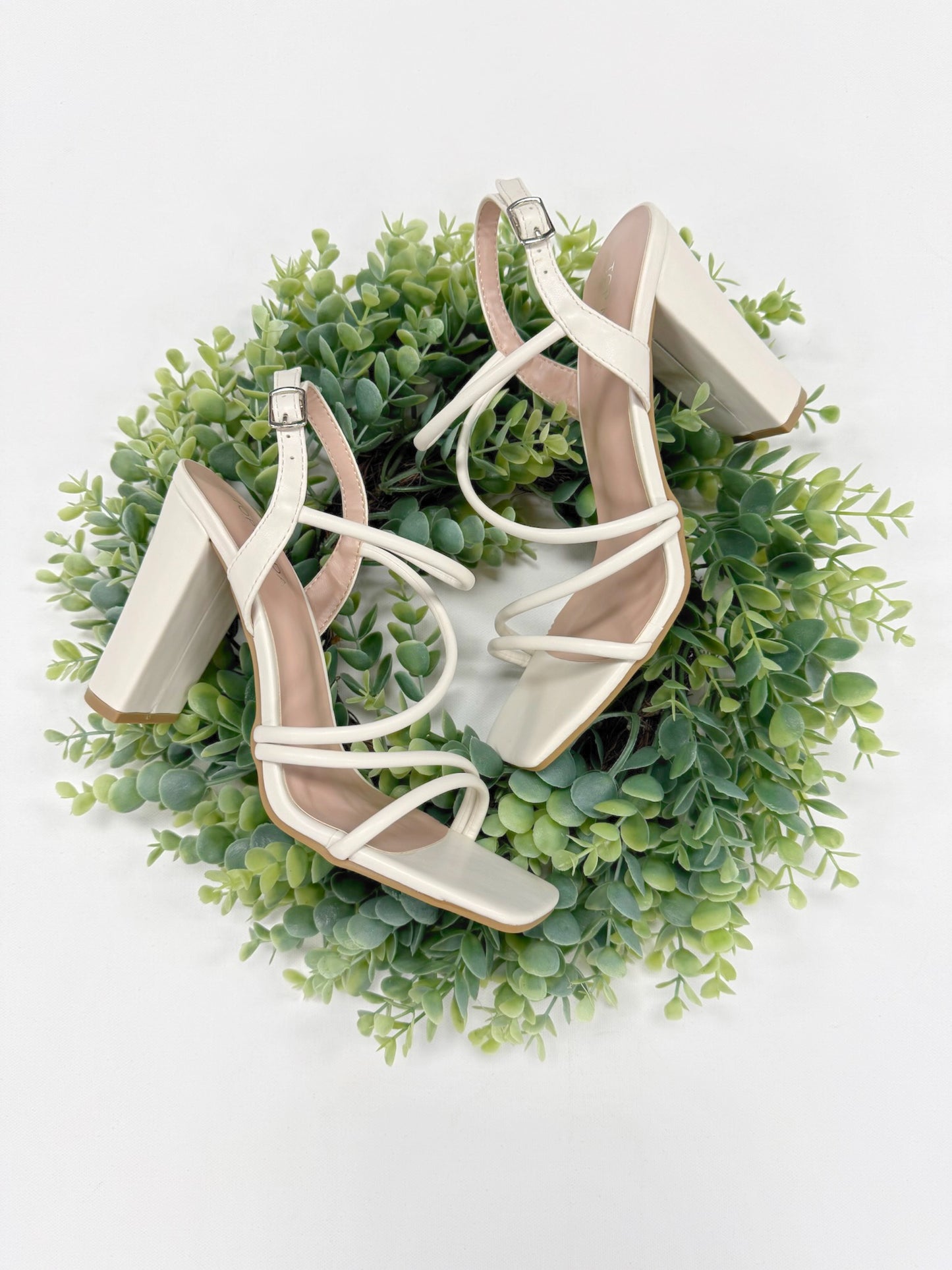 Top Moda Celeste Heel in Ivory