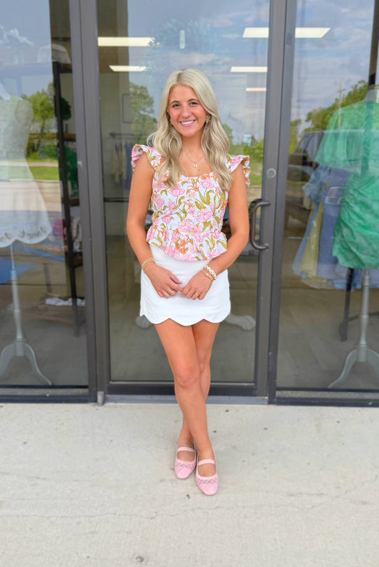 Sunday Peplum Blouse