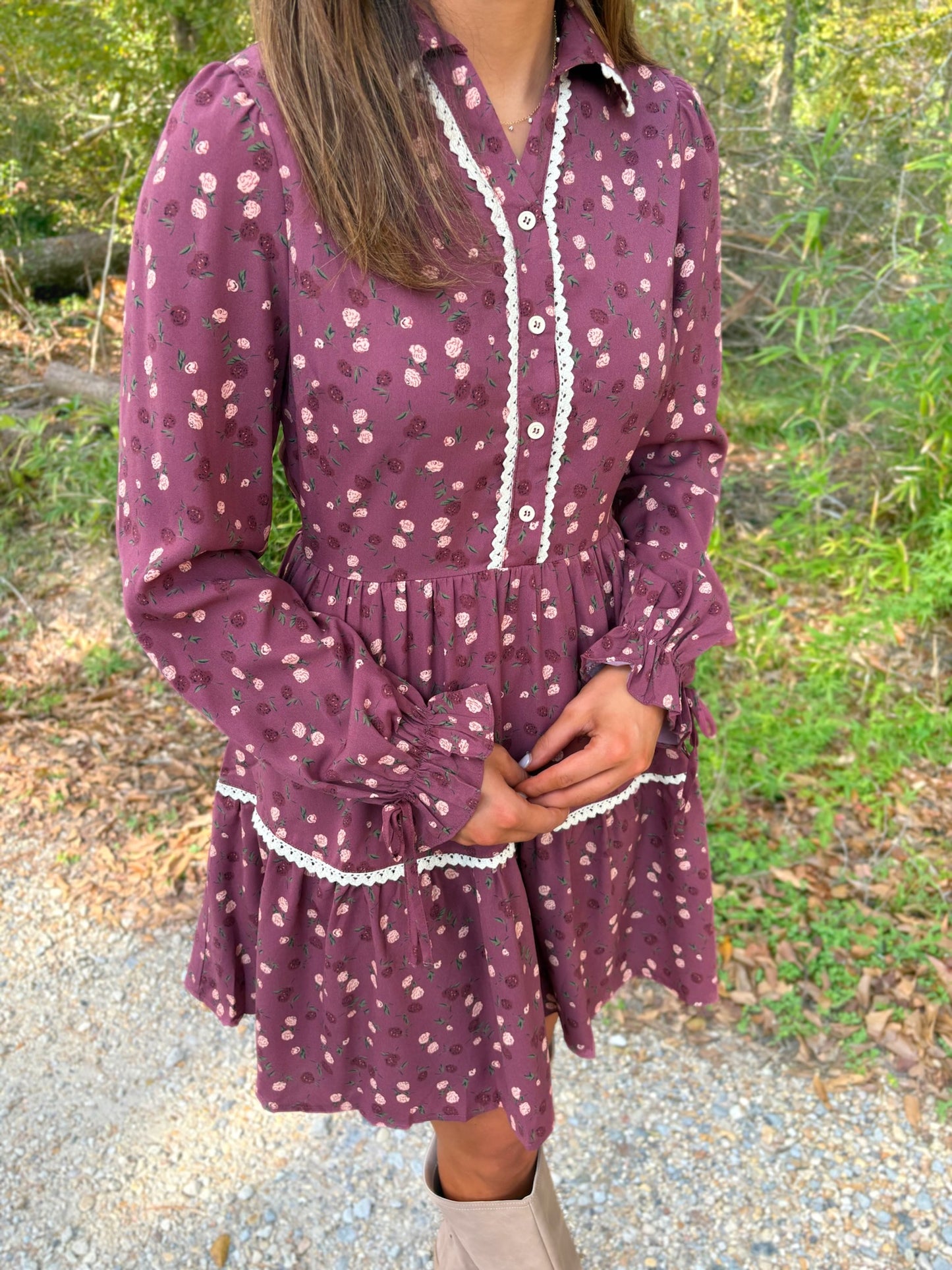 Fine Wine Mini Dress