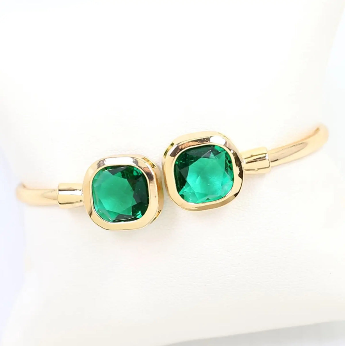 Kira Square Crystal Cuff Bracelet