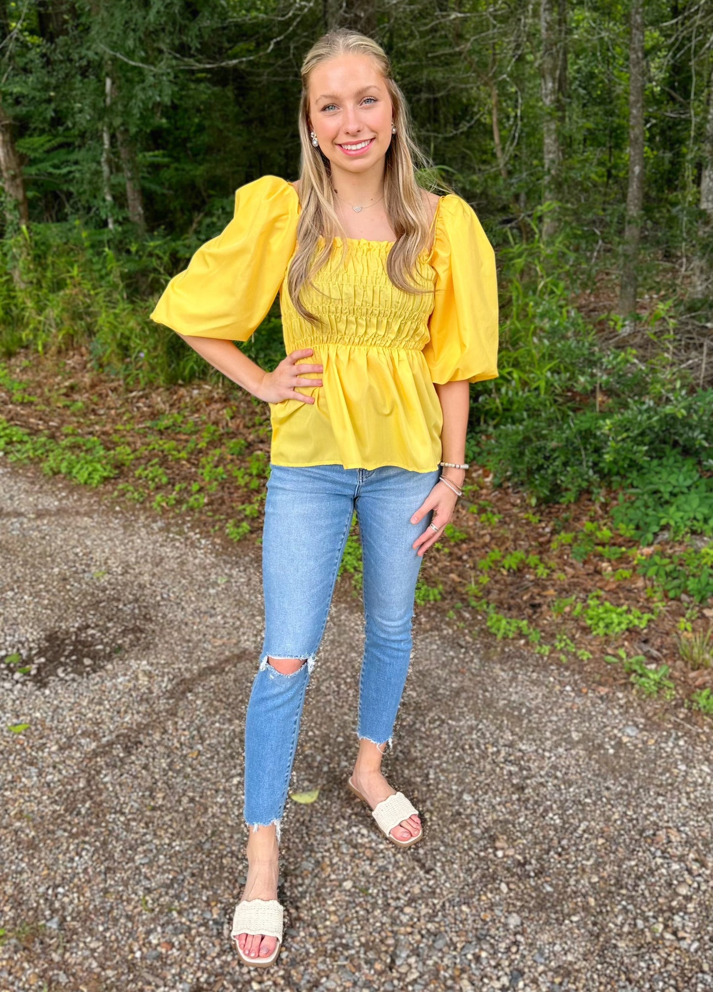 Dainty Dandelion Blouse