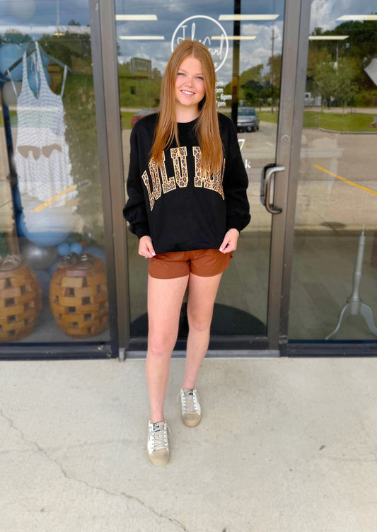 LULU MAC - Leopard Sweatshirt