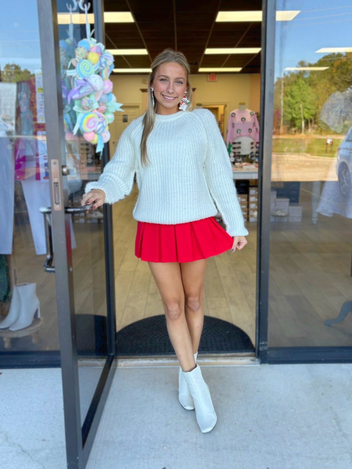 Winter White Sweater